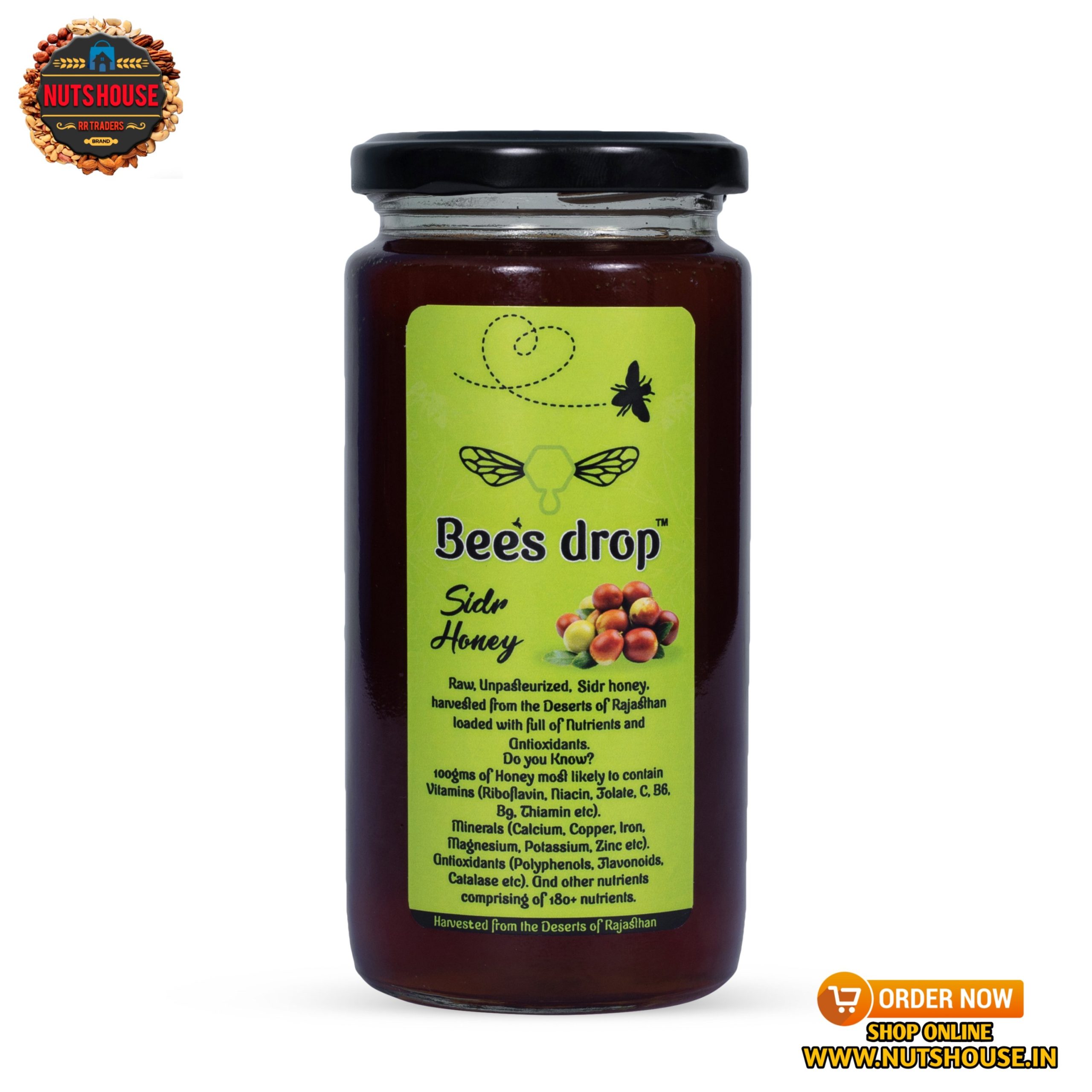 1000129113.jpg Raw Sidr Honey 500ml - Image 1