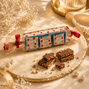 Drippy Lickies Crackle Krunch Chocolate Gift Pack | 10 Crunchy Chocolate Squares | Premium Gifting Box for Celebrations & Special Occasions